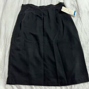 Toni Garment for C.C. Magic Vintage Black Skirt NWT Size 10